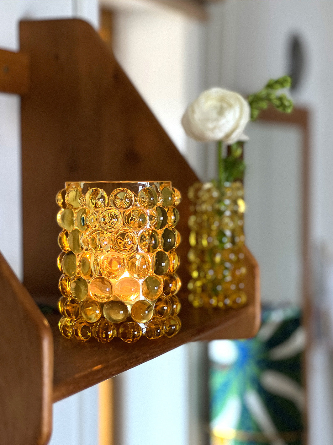 HURRICANE LAMP BOULE REGULAR, Limone Ljuslykta