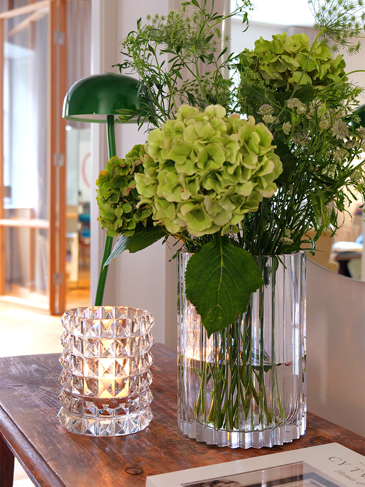 HURRICANE CRYSTAL LAMP LARGE, Strict Windlicht