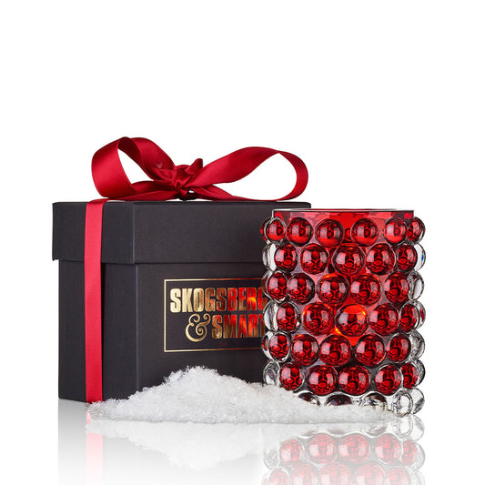 HURRICANE LAMP BOULE REGULAR, Cardinal Red