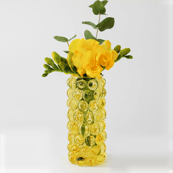 HURRICANE BOULE MINI, Limone Mini Vase