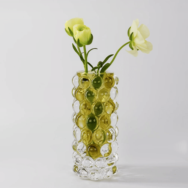 HURRICANE BOULE MINI, Olive Mini Vase