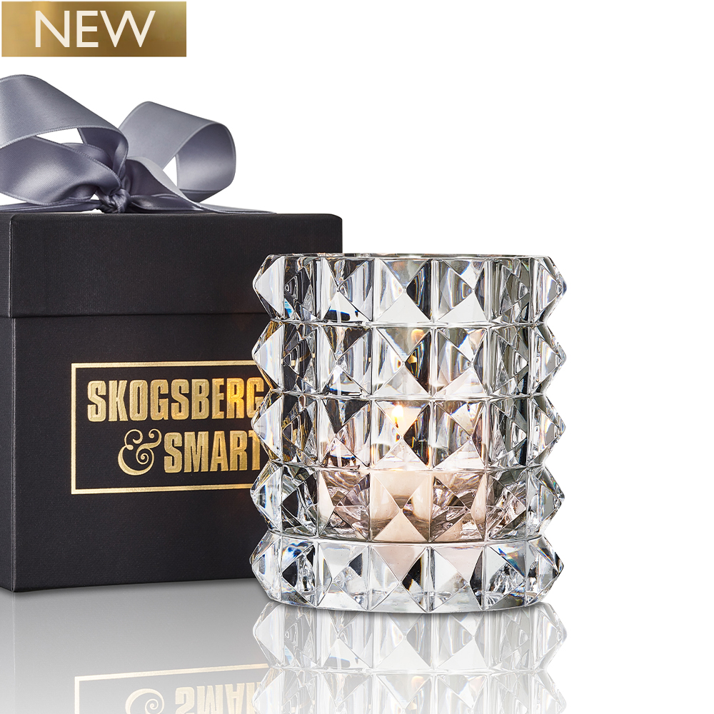 HURRICANE CRYSTAL LAMP MEDIUM, Stud