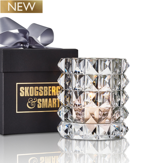 HURRICANE CRYSTAL LAMP MEDIUM, Stud Ljuslykta