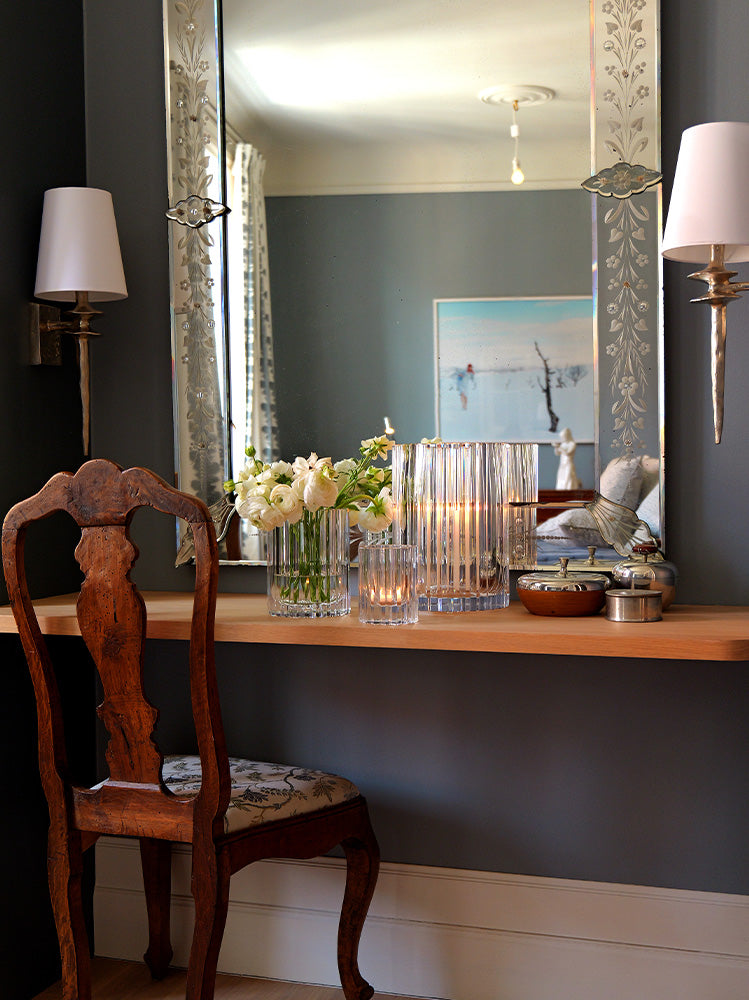 HURRICANE CRYSTAL LAMP REGULAR, Strict Ljuslykta